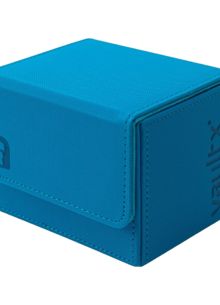 Vault X - Neon Blue Sideloading 100+ Deck Box