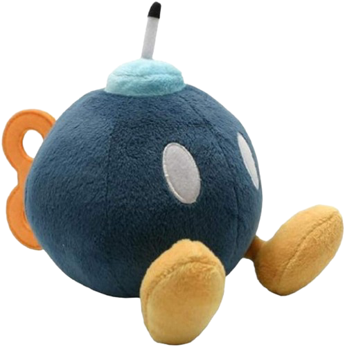 Super Mario - Club Mocchi Mocchi Bob-omb Plush