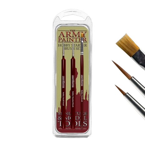 The Army Painter - Hobby Starter Brush Set