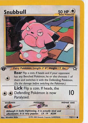 Snubbull 74/111 (1st)