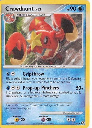 Crawdaunt LV.32 22/146