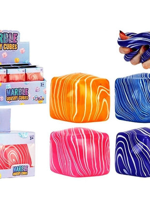 Marble Cube Squishy in Box