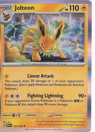 Jolteon 135/165 (H)