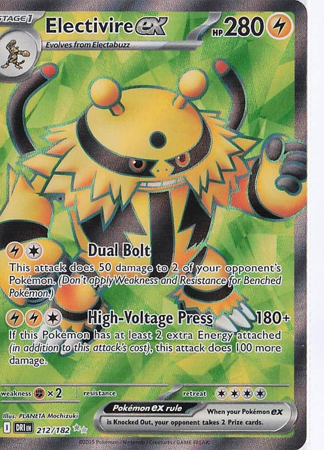 Electivire ex 212/182