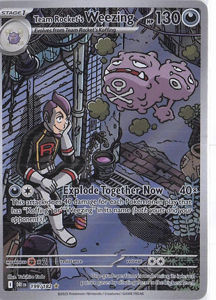 Team Rocket’s Weezing 199/182