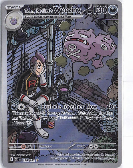 Team Rocket’s Weezing 199/182