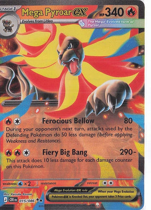 Mega Pyroar ex 015/086