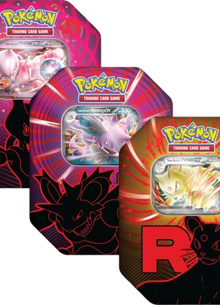 Pokemon - Team Rocket ex Tin