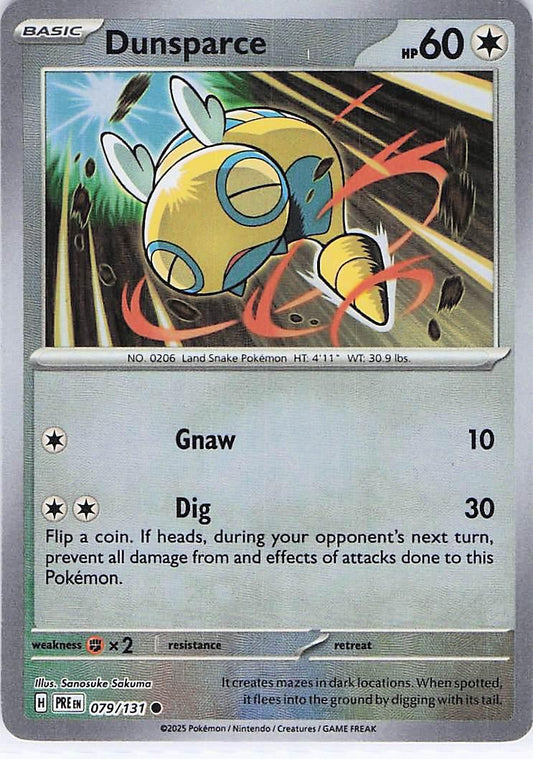 Dunsparce 079/131 (Pokeball Holo)