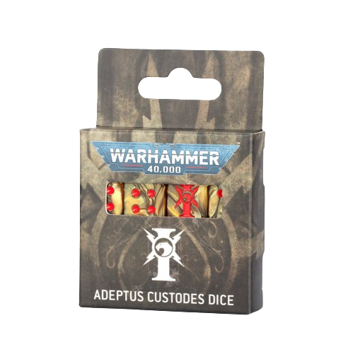 Warhammer: 40k - Adeptus Custodies Dice