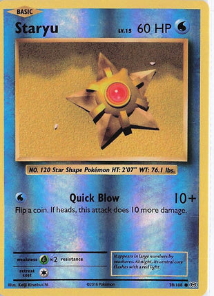 Staryu LV.15 30/108 (RH)