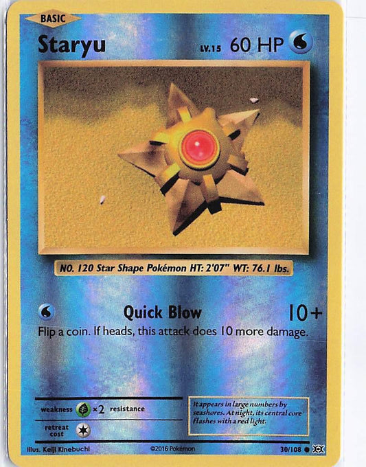 Staryu LV.15 30/108 (RH)