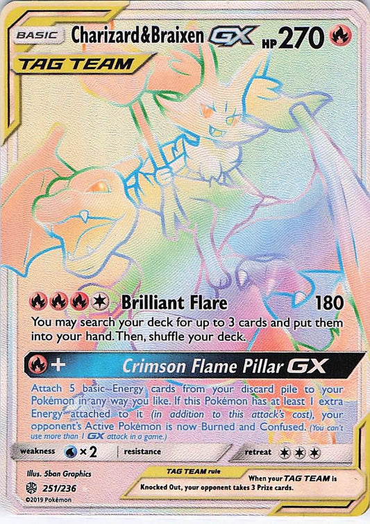 Charizard & Braixen GX 251/236