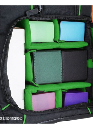 Enhance TCG Series - USA Gear Black/Green Backpack
