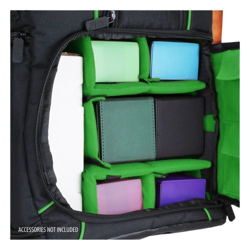 Enhance TCG Series - USA Gear Black/Green Backpack