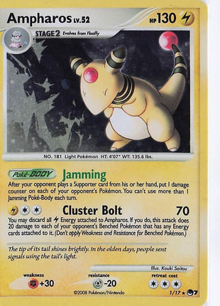 Ampharos LV.52 1/17 (H)
