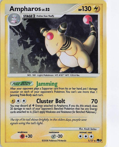 Ampharos LV.52 1/17 (H)
