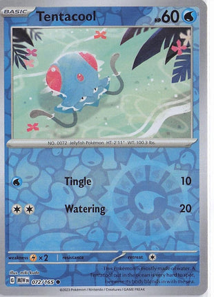 Tentacool 072/165 (RH)
