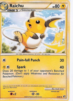 Raichu 33/90