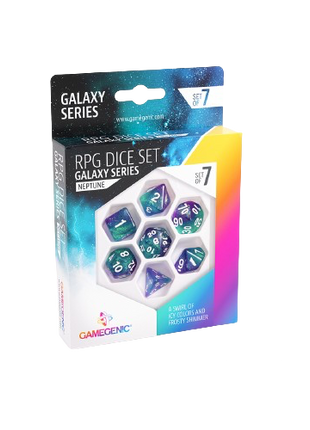 Gamegenic - Galaxy Series: Neptune RPG Dice Set