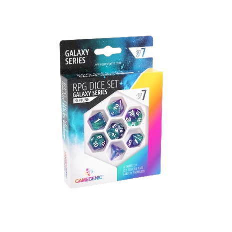 Gamegenic - Galaxy Series: Neptune RPG Dice Set