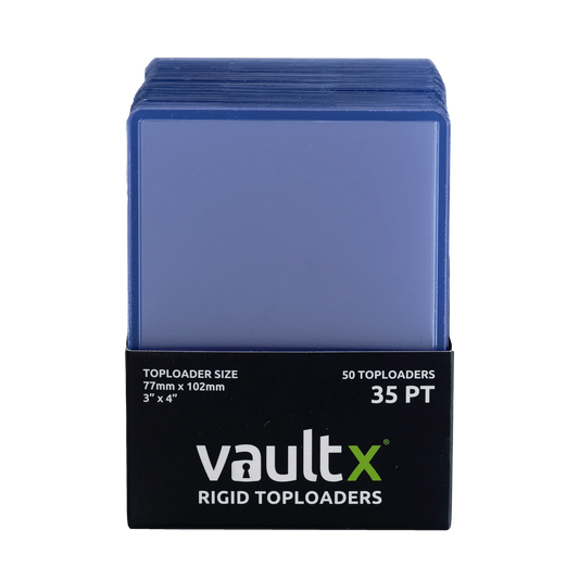 Vault X - Standard Size Toploaders (50)