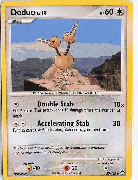 Doduo LV.18 80/123