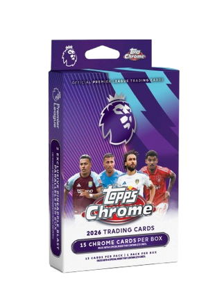 Topps Chrome - Premier League Hanger Box 2026