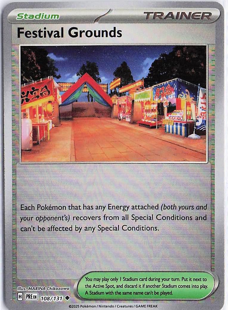 Festival Grounds 108/131 (Pokeball Holo)