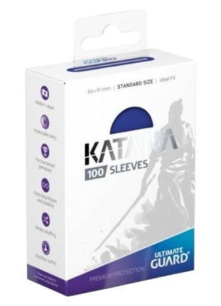 Ultimate Guard - Blue Katana Sleeves (100)