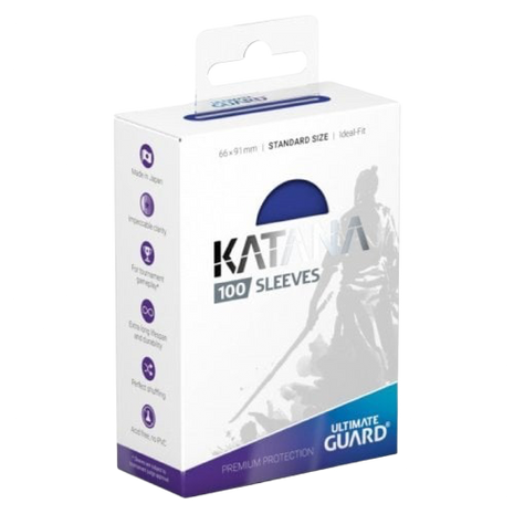 Ultimate Guard - Blue Katana Sleeves (100)