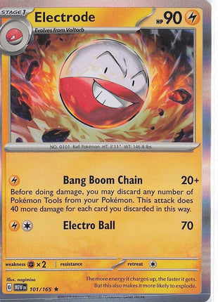 Electrode 101/165 (H)