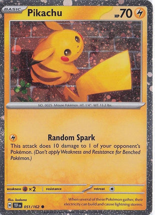 Pikachu 051/162 (Cosmic)