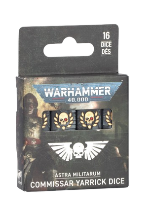 Warhammer 40K - Astra Militarum: Commissar Yarrick Dice
