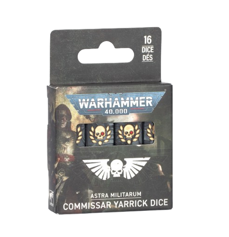 Warhammer 40K - Astra Militarum: Commissar Yarrick Dice