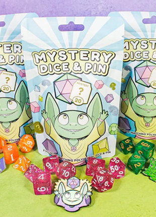 Mystery Dice Goblin - Mystery Dice & Pin Set