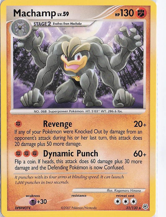Machamp LV.59 31/130