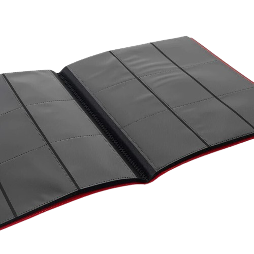 Vault X - Red 9 Pocket Strap Binder