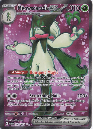 Meowscarada ex 231/193