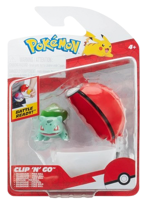 Pokemon - Bulbasaur Clip 'N' Go Figure