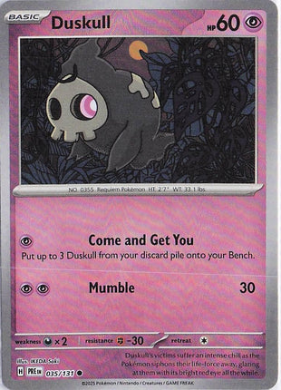 Duskull 035/131 (Masterball Holo)