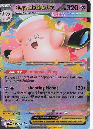 Mega Clefable ex 031/088