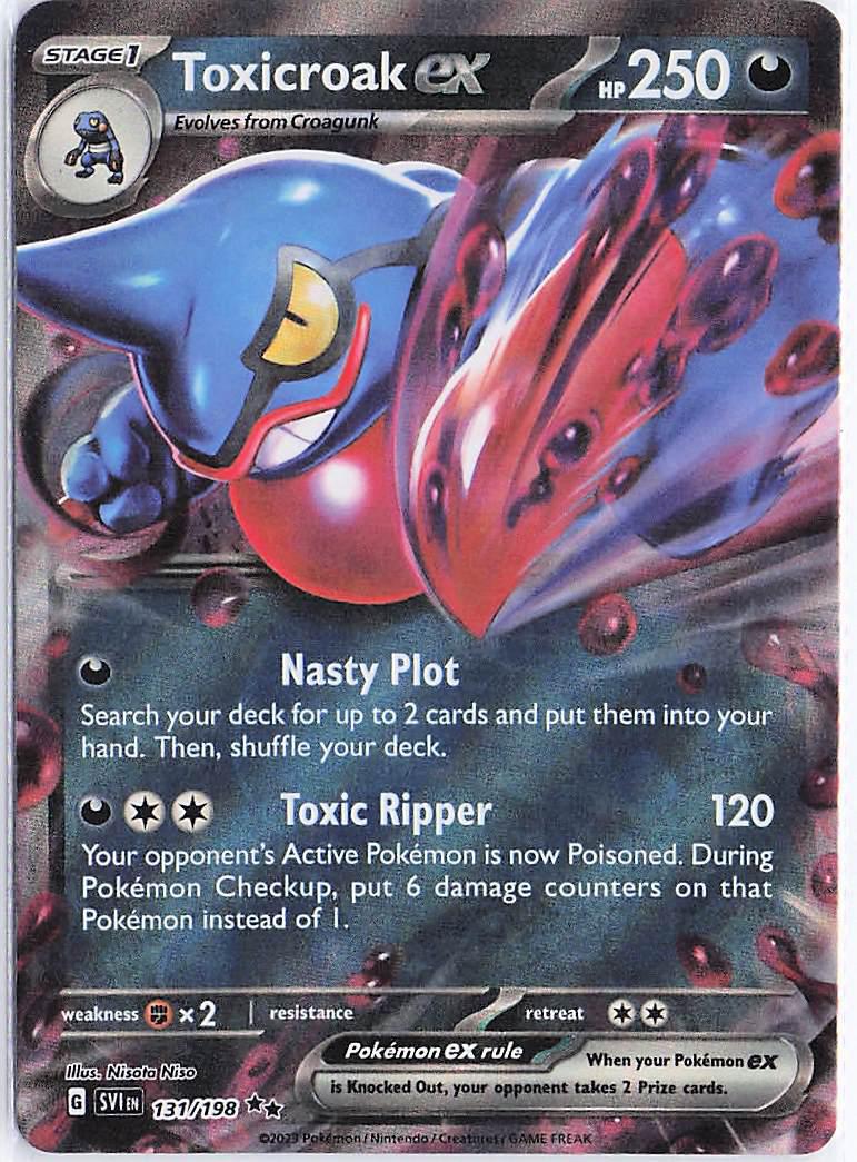 Toxicroak ex 131/198