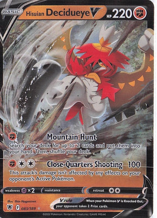 Hisuian Decidueye V 083/189