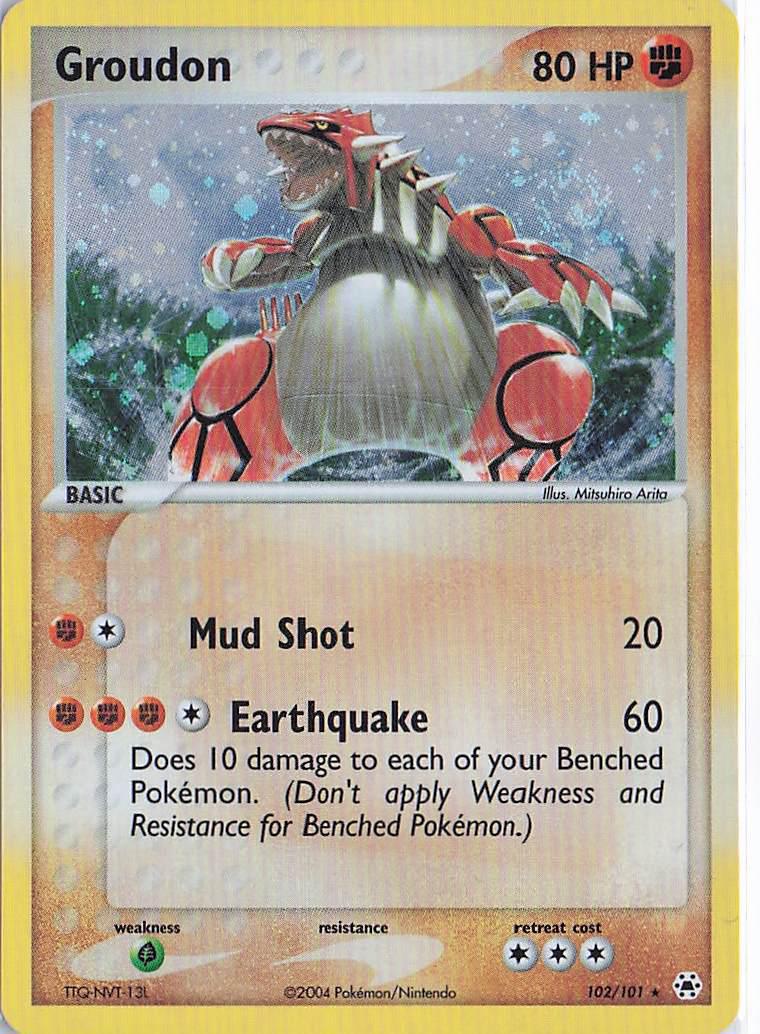 Groudon 102/101 (H)