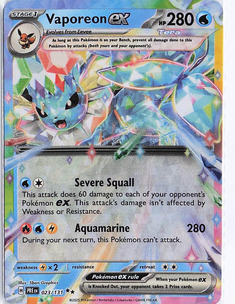 Vaporeon ex 023/131