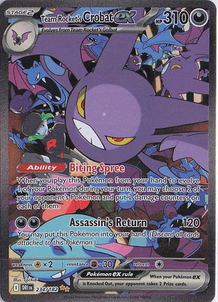 Team Rocket's Crobat ex 234/182