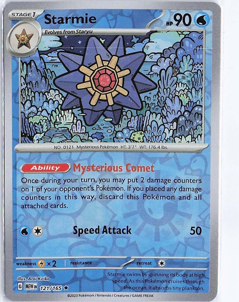 Starmie 121/165 (RH)