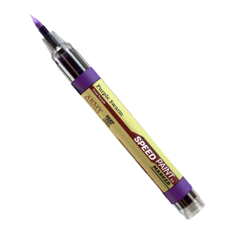 Purple Swarm Speedpaint Marker