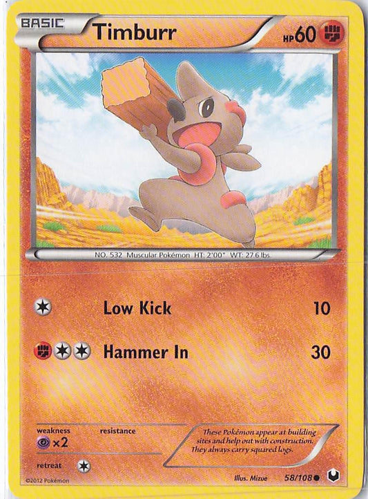 Timburr 58/108